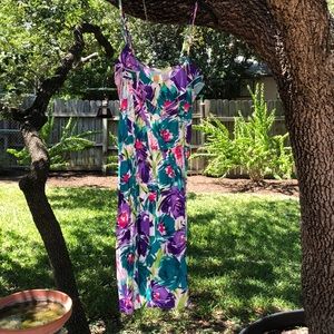 Mimi Chica Floral spaghetti strap dress